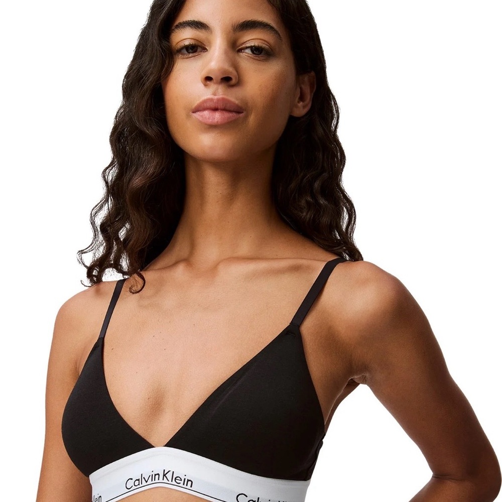 Calvin Klein Black Triangle Bralette